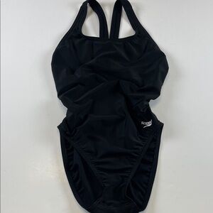 Speedo Women’s Black One Piece Swimsuit Size 6